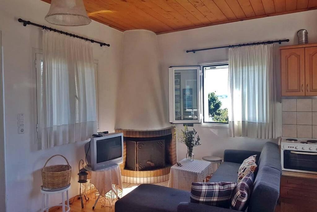 Amazing Sea View-Neos Pyrgos Beach -Evoia Greece Neos Pirgos Exterior photo